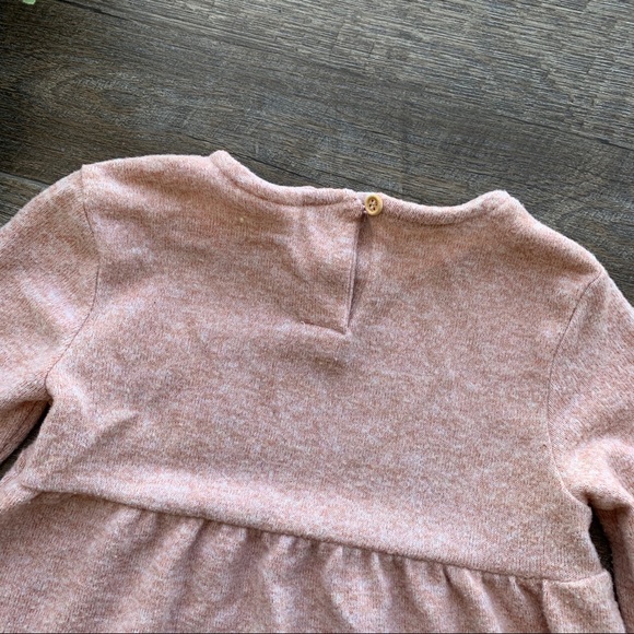 Zara BabyGirl Pink Sweater Dress - Picture 7 of 8